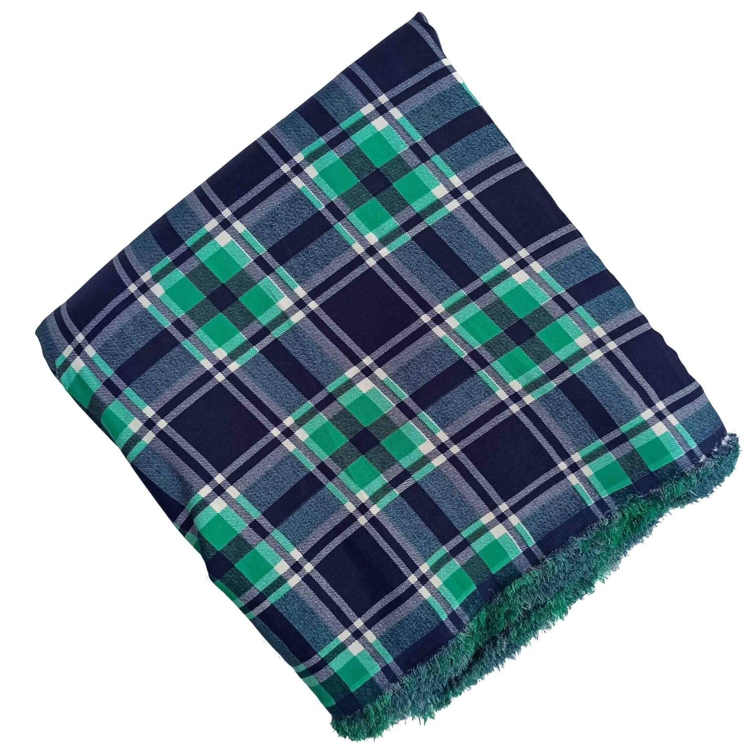 Check Print American Crepe Fabric PAC65 3 Check Print American Crepe Fabric PAC65